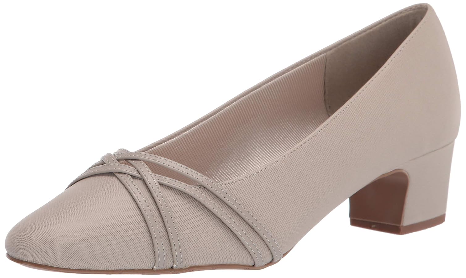 Amazon.com | Easy Street Women's Pump, Oatmeal Linen,7.5 W